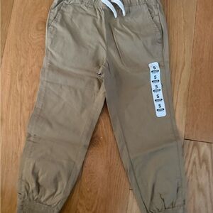 Children’s place kid new with tag khaki Pants size 5 functional drawstring